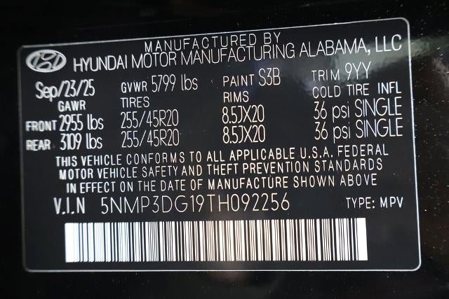 2026 Hyundai SANTA FE HYBRID Limited AWD