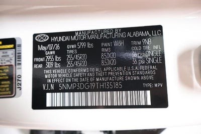 2026 Hyundai SANTA FE HYBRID Limited 6P AWD