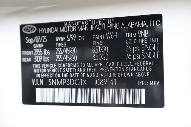 2026 Hyundai SANTA FE HYBRID Limited AWD