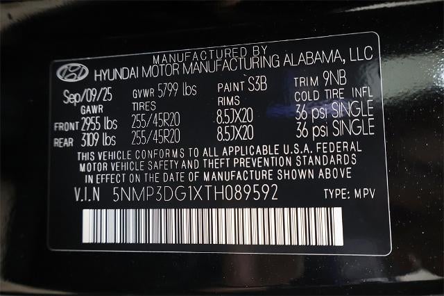 2026 Hyundai SANTA FE HYBRID Limited AWD