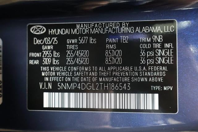 2026 Hyundai SANTA FE Limited AWD