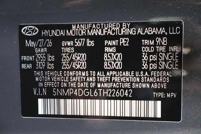 2026 Hyundai SANTA FE Limited 6P AWD