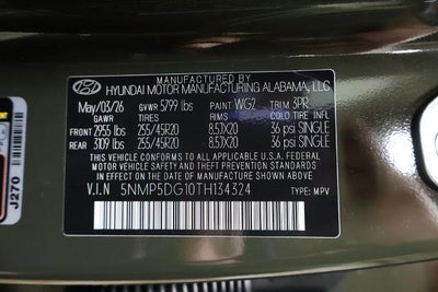2026 Hyundai SANTA FE HYBRID Calligraphy AWD