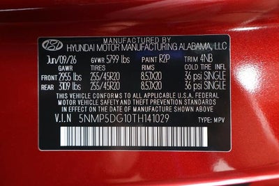 2026 Hyundai SANTA FE HYBRID Calligraphy AWD