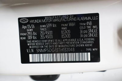 2026 Hyundai SANTA FE HYBRID Calligraphy AWD