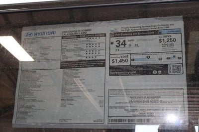2026 Hyundai SANTA FE HYBRID Calligraphy AWD