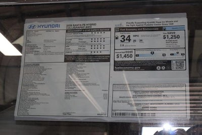 2026 Hyundai SANTA FE HYBRID Calligraphy AWD