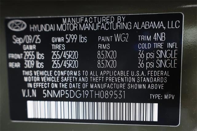 2026 Hyundai SANTA FE HYBRID Calligraphy AWD