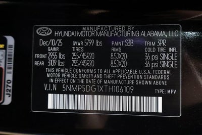 2026 Hyundai SANTA FE HYBRID Calligraphy AWD