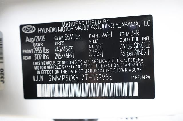 2026 Hyundai SANTA FE Calligraphy AWD