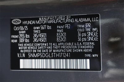 2026 Hyundai SANTA FE Calligraphy AWD