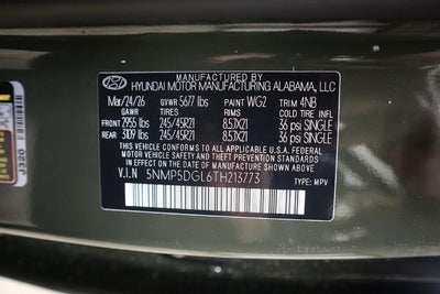 2026 Hyundai SANTA FE Calligraphy AWD