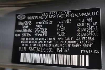 2025 Hyundai SANTA CRUZ SE AWD