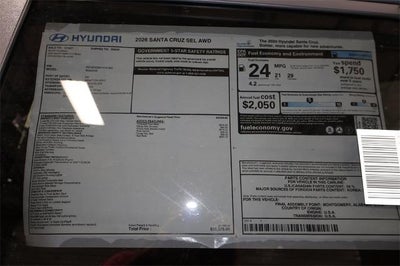 2026 Hyundai SANTA CRUZ SEL AWD