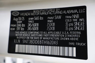 2026 Hyundai SANTA CRUZ SEL AWD