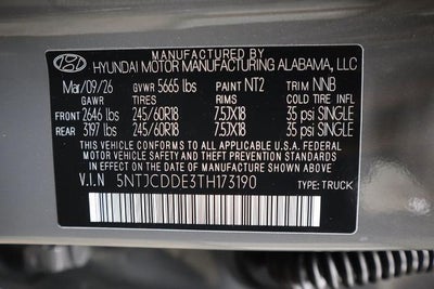 2026 Hyundai SANTA CRUZ SEL Activity AWD