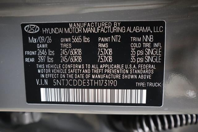 2026 Hyundai SANTA CRUZ SEL Activity AWD