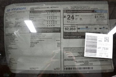 2026 Hyundai SANTA CRUZ SEL Activity AWD