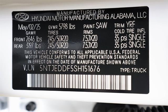 2025 Hyundai SANTA CRUZ Limited AWD