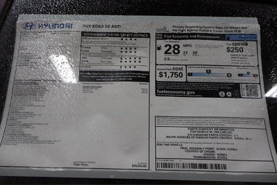 2026 Hyundai KONA SE AWD