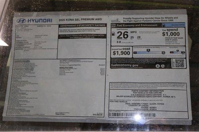 2026 Hyundai KONA SEL Premium AWD *Ltd Avail*