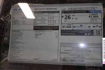 2026 Hyundai KONA SEL Premium AWD *Ltd Avail*