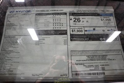 2026 Hyundai KONA SEL Premium AWD