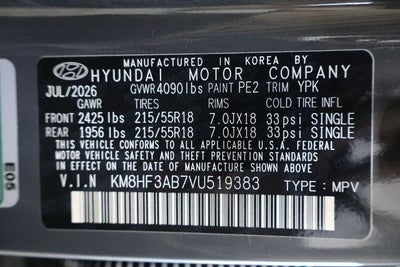 2027 Hyundai KONA SEL Sport FWD