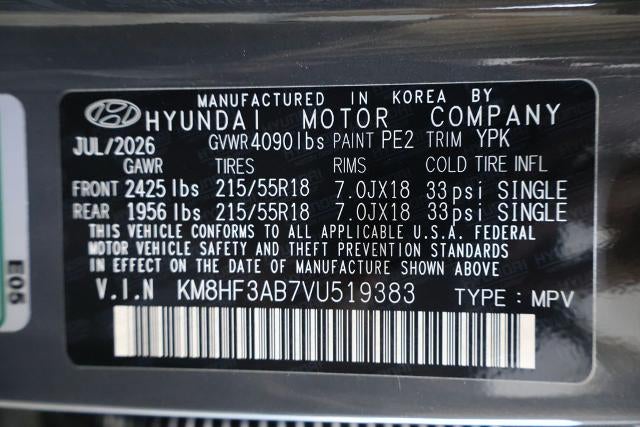 2027 Hyundai KONA SEL Sport FWD
