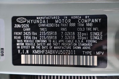 2027 Hyundai KONA SEL Sport FWD