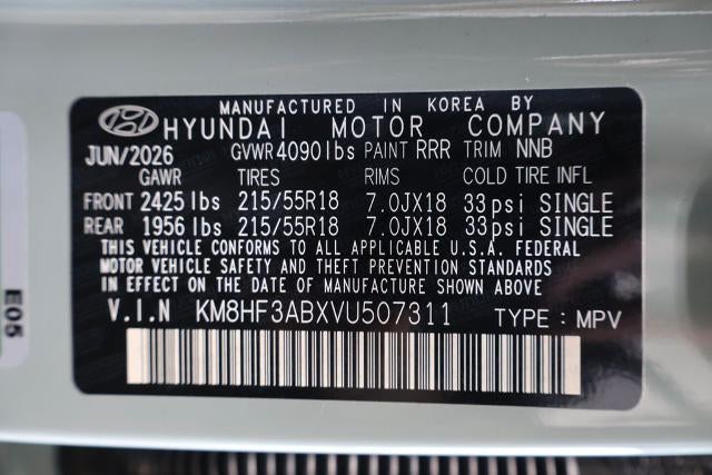 2027 Hyundai KONA SEL Sport FWD