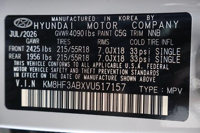 2027 Hyundai KONA SEL Sport FWD