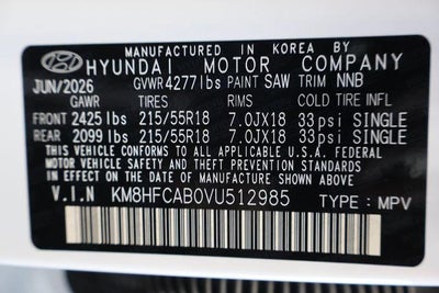 2027 Hyundai KONA SEL Sport AWD