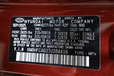 2026 Hyundai KONA SEL Sport AWD *Ltd Avail*