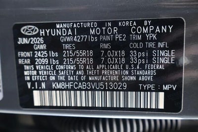 2027 Hyundai KONA SEL Sport AWD