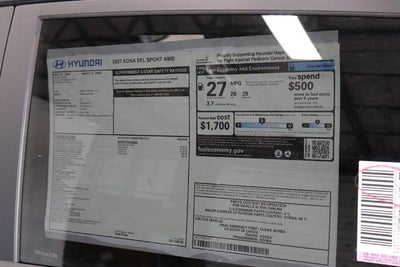 2027 Hyundai KONA SEL Sport AWD