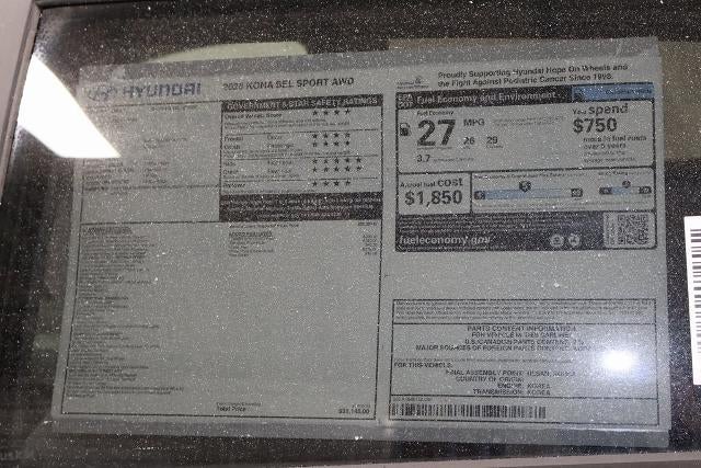 2026 Hyundai KONA SEL Sport AWD *Ltd Avail*