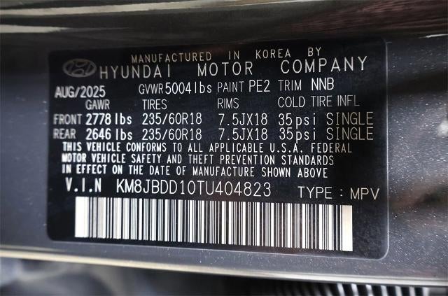 2026 Hyundai TUCSON HYBRID SEL AWD