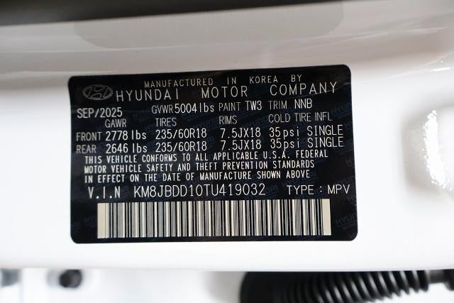 2026 Hyundai TUCSON HYBRID SEL AWD