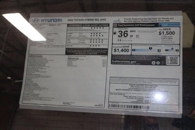 2026 Hyundai TUCSON HYBRID SEL AWD