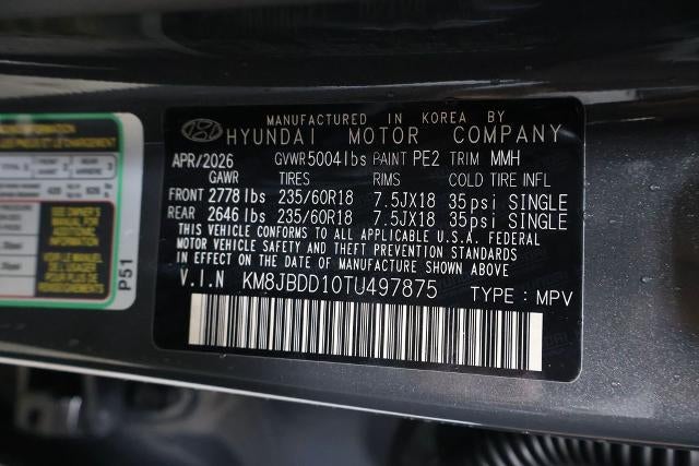 2026 Hyundai TUCSON HYBRID SEL AWD
