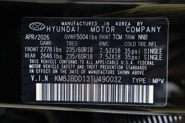 2026 Hyundai TUCSON HYBRID SEL AWD