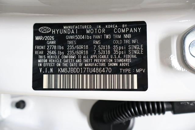 2026 Hyundai TUCSON HYBRID SEL AWD