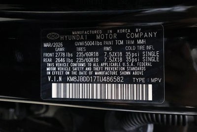 2026 Hyundai TUCSON HYBRID SEL AWD