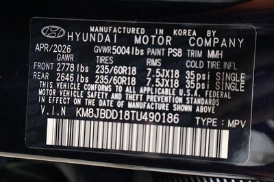 2026 Hyundai TUCSON HYBRID SEL AWD
