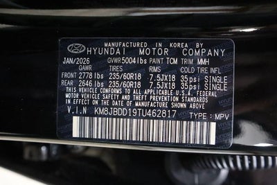 2026 Hyundai TUCSON HYBRID SEL AWD