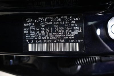 2026 Hyundai TUCSON HYBRID SEL AWD