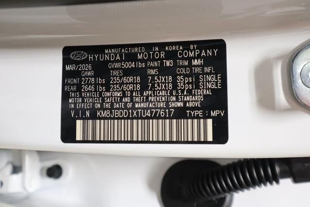 2026 Hyundai TUCSON HYBRID SEL AWD