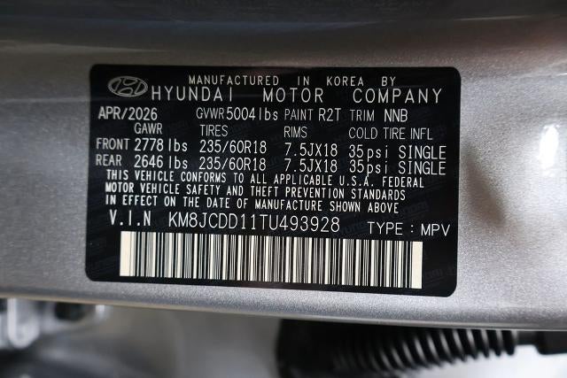 2026 Hyundai TUCSON HYBRID SEL Convenience AWD