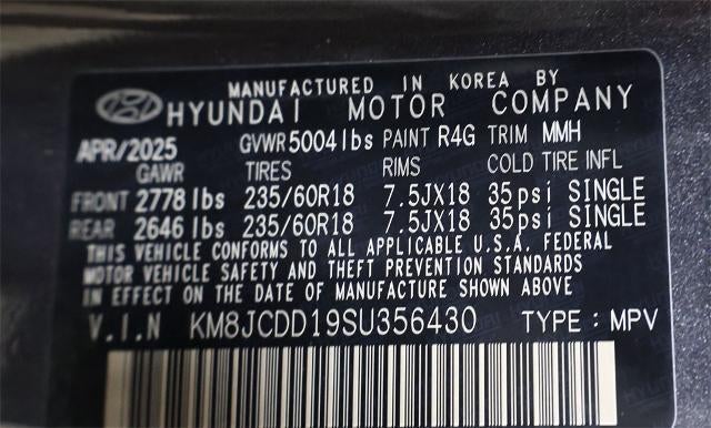 2025 Hyundai TUCSON HYBRID SEL Convenience AWD